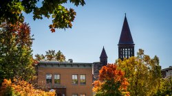 Bloomfield Campus during the fall.