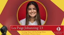 Lea Paige Johanning ’23, Student