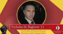 Nicholas M. Baglione ’11, Alumnus