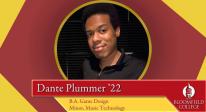 Dante Plummer ’22, Alumnus