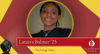 Lataiva Balmer ’25, Student
